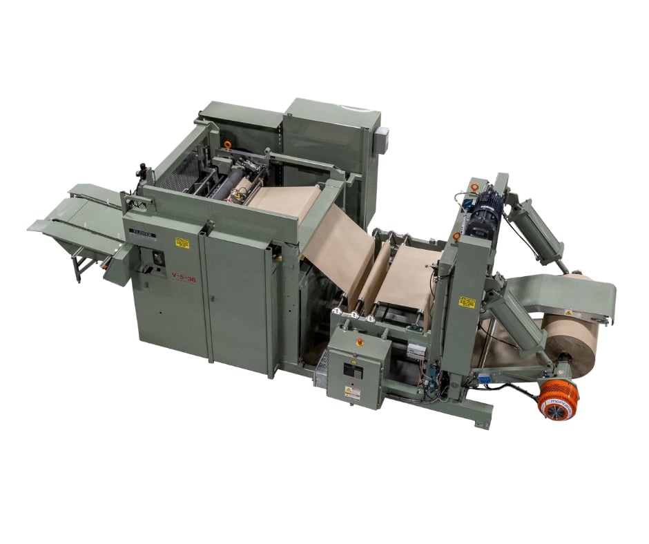 Elsner V-5 machine for void fill kraft paper 